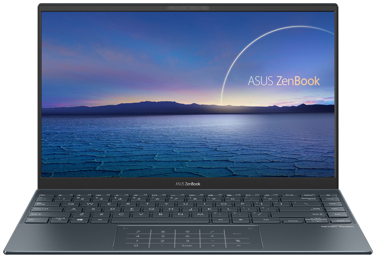 ZenBook UM425QA-KI123W Full HD Notebook 35,6 cm (14 Zoll) 8 GB Ram 512 GB SSD Windows 11 Home AMD Ryzen 5 max. 4,2 GHz AMD Radeon Graphics intern (Grau) 
