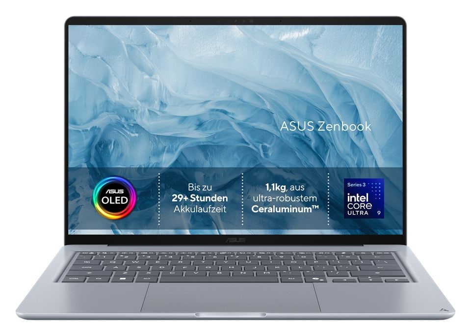 Zenbook UX3480AA-U1006W WUXGA Notebook 35,6 cm (14 Zoll) 1920 x 1200 Pixel 16 GB Ram 512 GB SSD Windows 11 Home Intel Core Ultra 7 max. 4,7 GHz  (Blau) 