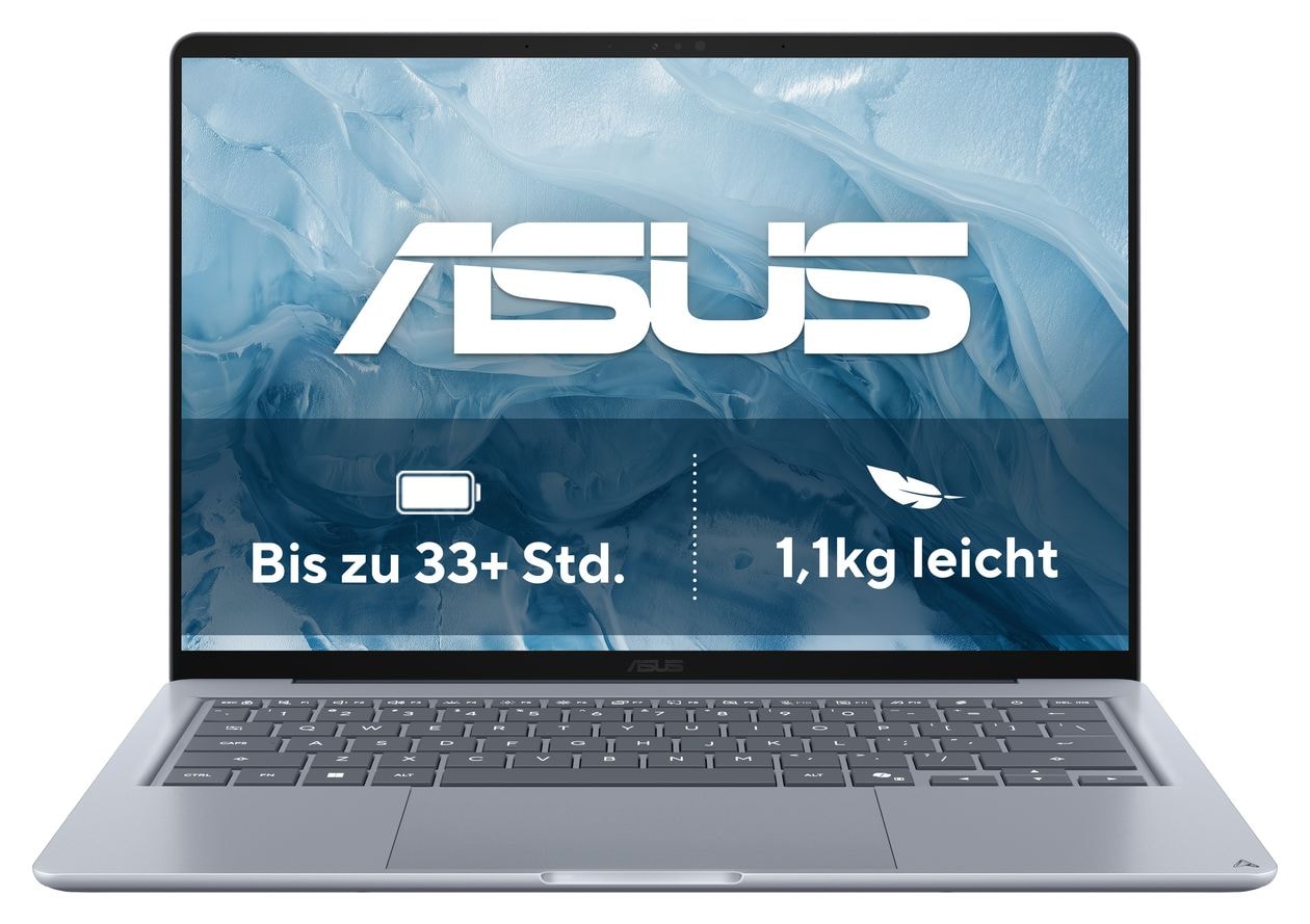 Zenbook UX3480KA-U1005W WUXGA Notebook 35,6 cm (14 Zoll) 1920 x 1200 Pixel 16 GB Ram 512 GB SSD Windows 11 Home AMD Ryzen 7 max. 4,6 GHz  (Blau) 