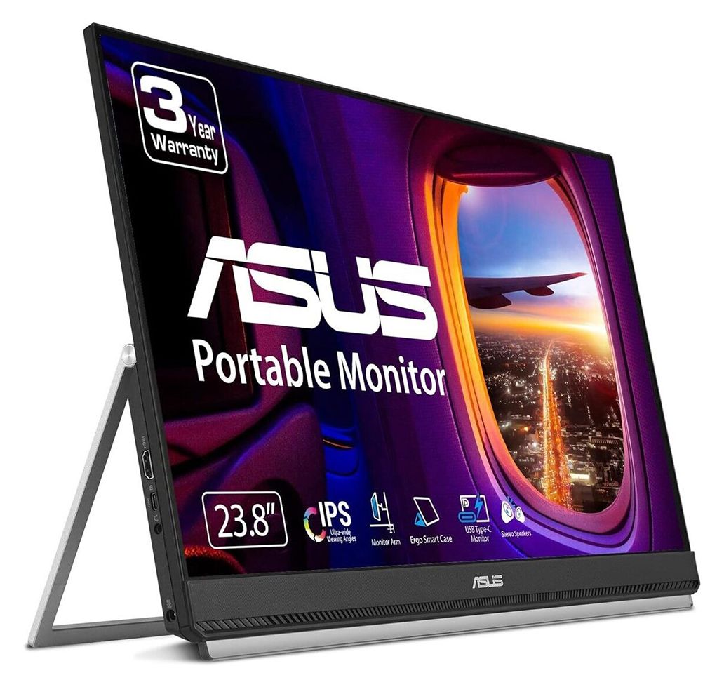 ZenScreen MB249C Full HD Monitor 60,5 cm (23.8 Zoll) 16:9 5 ms 250 cd/m²  (Schwarz) 