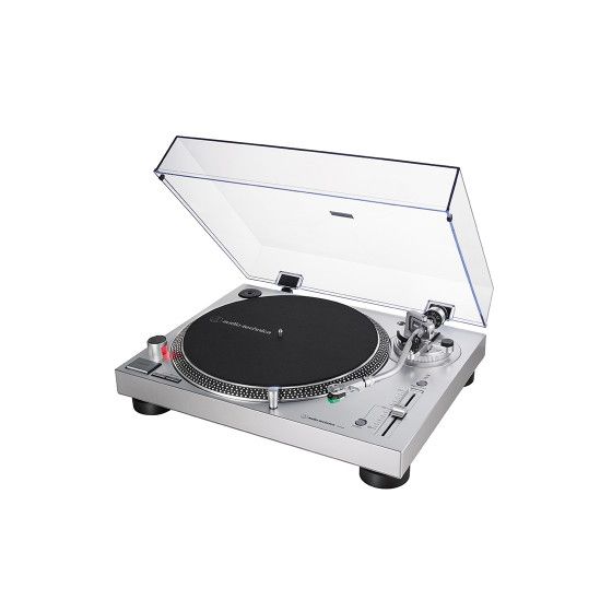 AT-LP120XUSB Plattenspieler mit Direktantrieb  (Silber) 