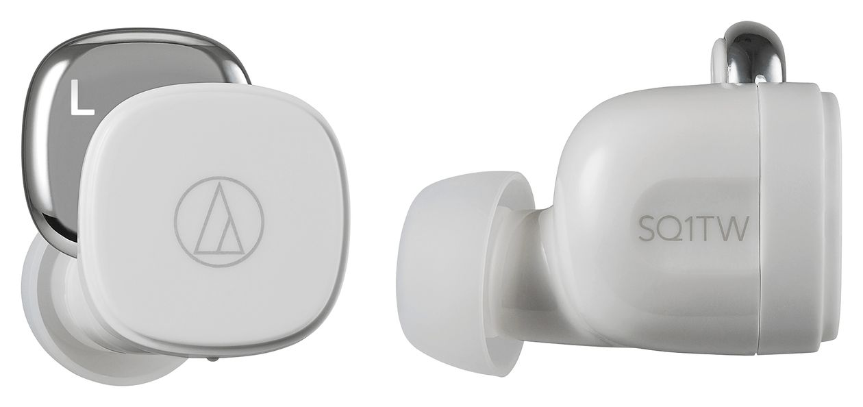 ATH-SQ1TWWH In-Ear Bluetooth Kopfhörer Kabellos TWS 6,5 h Laufzeit IPX4 (Weiß) 