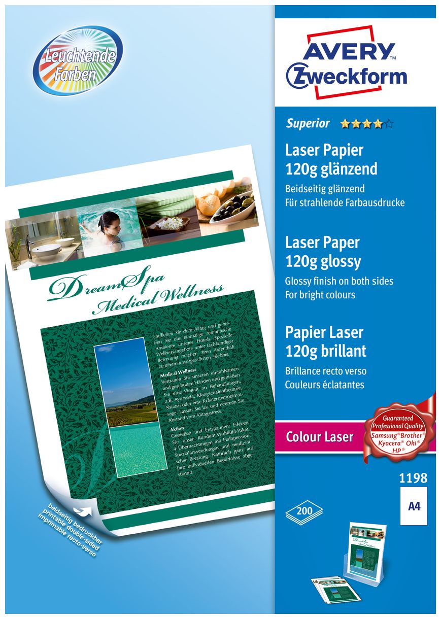 Premium Colour Laser Photo Paper 120 g/m² 