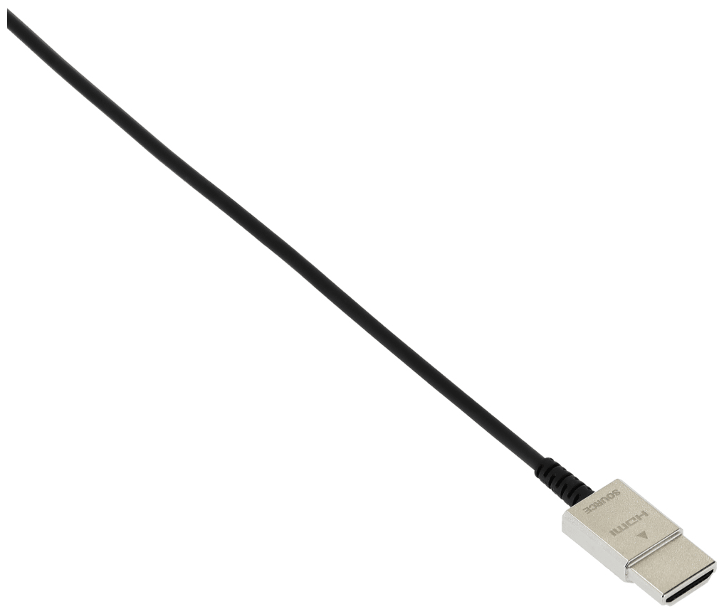 107687 vergoldetes HDMI Kabel 5m Schwarz 