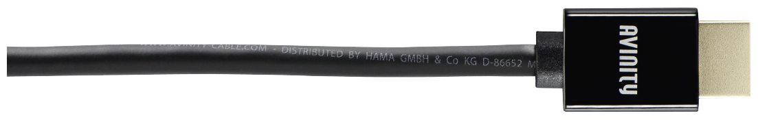 127167 Avinity Ultra High Speed HDMI Kabel 1m Schwarz 