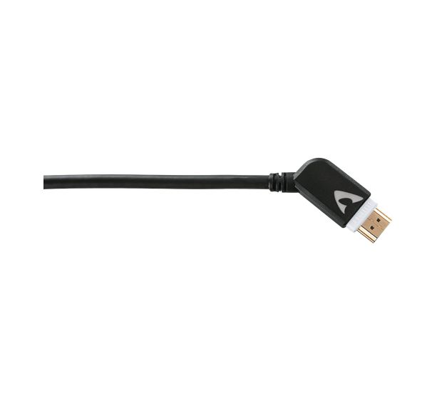 127010 10,2 Gbit/s Stecker Abgewinkelt HDMI auf HDMI Typ A (Standard) 1,5 m  (Grau) 