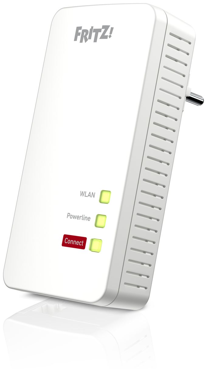 FRITZ! Powerline 1260E Single Powerline Adapter 1200 Mbit/s Wi-Fi 5 (802.11ac) 