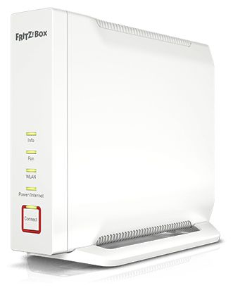 FRITZ!Box 4060 Wi-Fi 6 (802.11ax) Router Tri-Band (2,4 GHz / 5 GHz / 5 GHz) 