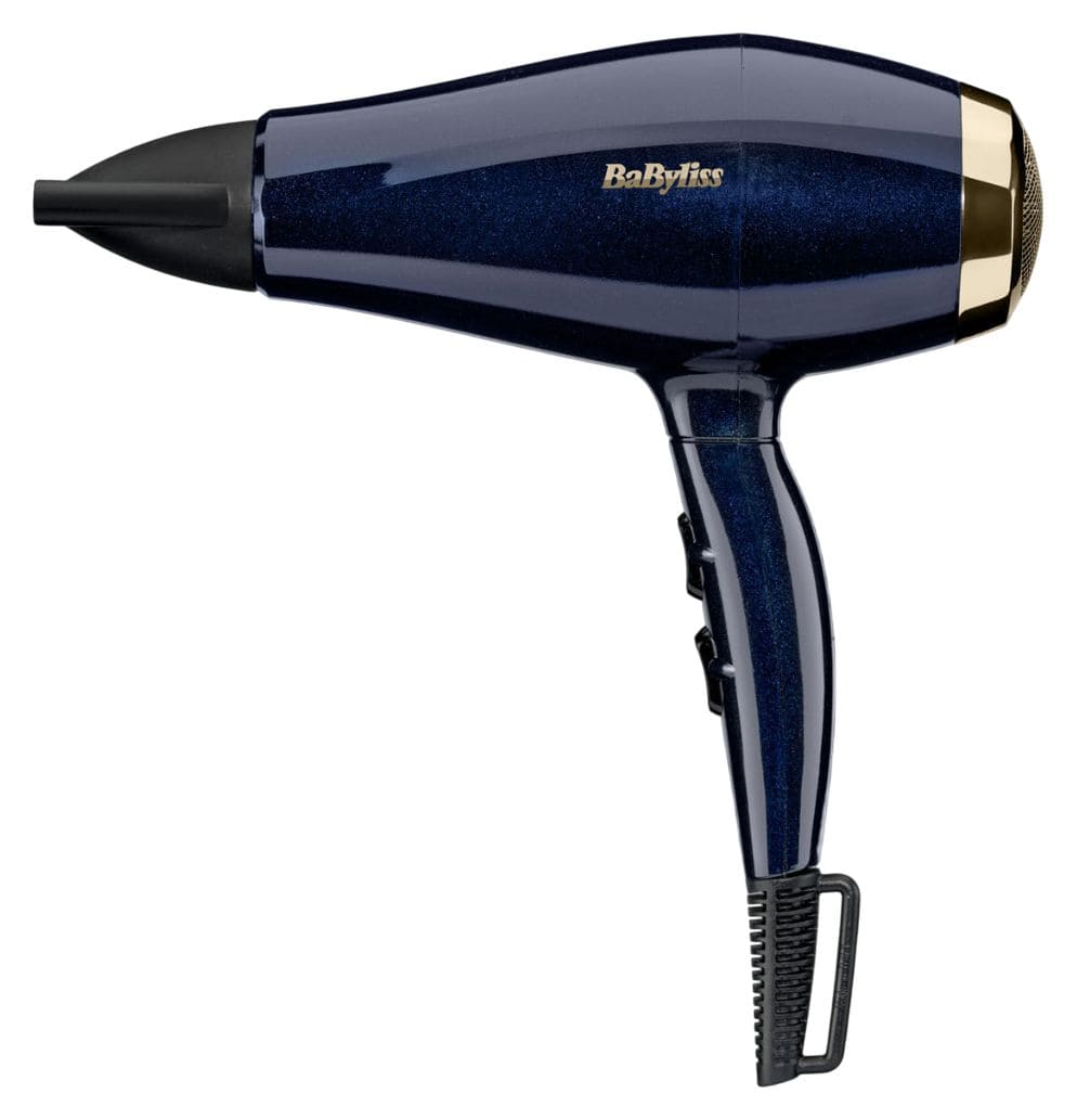 5911E Black Onyx Haartrockner 2000 W  (Schwarz, Gold) 