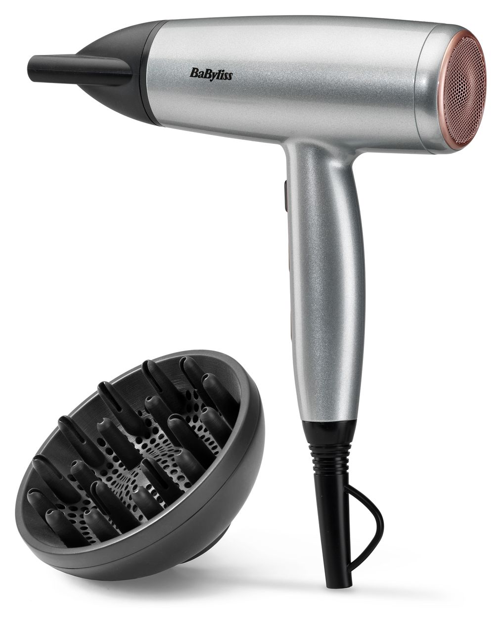 D580DE Cosmos Haartrockner 2100 W  (Satinierter Stahl) 