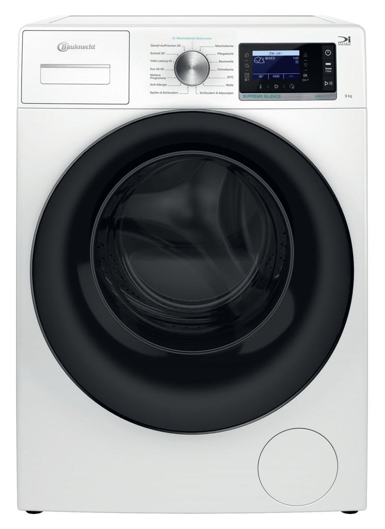 B6R98E Silence 9 kg Frontlader Waschmaschine 1400 U/min aquaStop Funktion AutoClean 