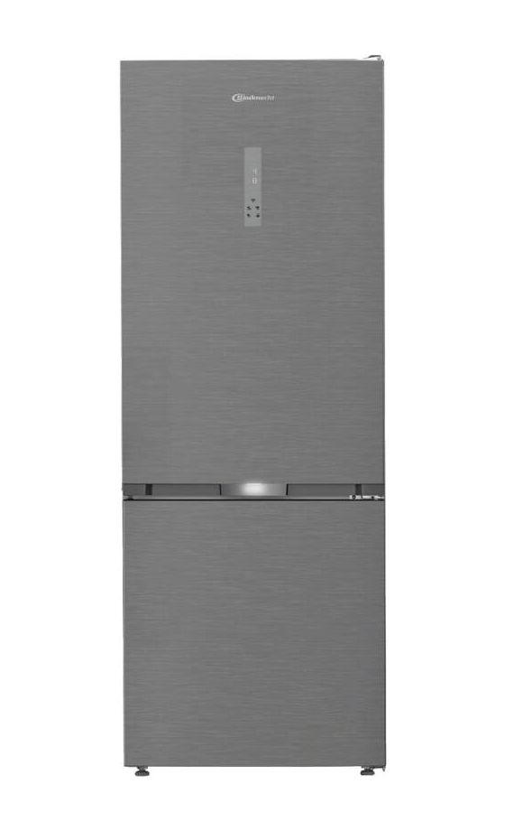 BHK26494X6E 340 l / 150 l Kühl-Gefrierkombi freistehend NoFrost 227 kWh Jahr  (Edelstahl) 