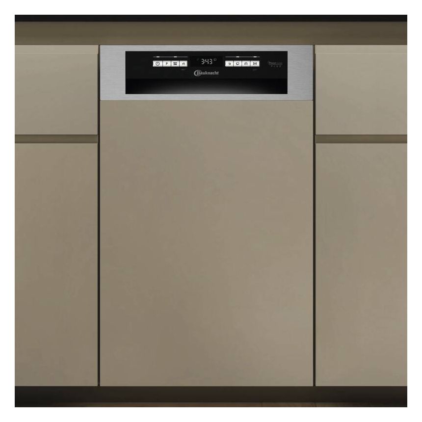 BKRPAS 45 cm Geschirrspüler vollintegriert (ohne Front) Sehr leise 10 Maßgedecke ActiveDry 
