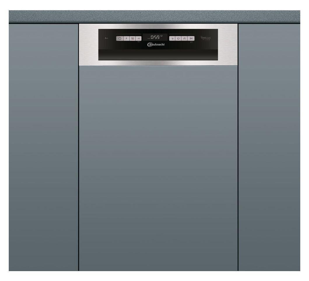 BSBO3O23PFX 45 cm Geschirrspüler teilintegriert (ohne Front) Leise 10 Maßgedecke Restwärme 