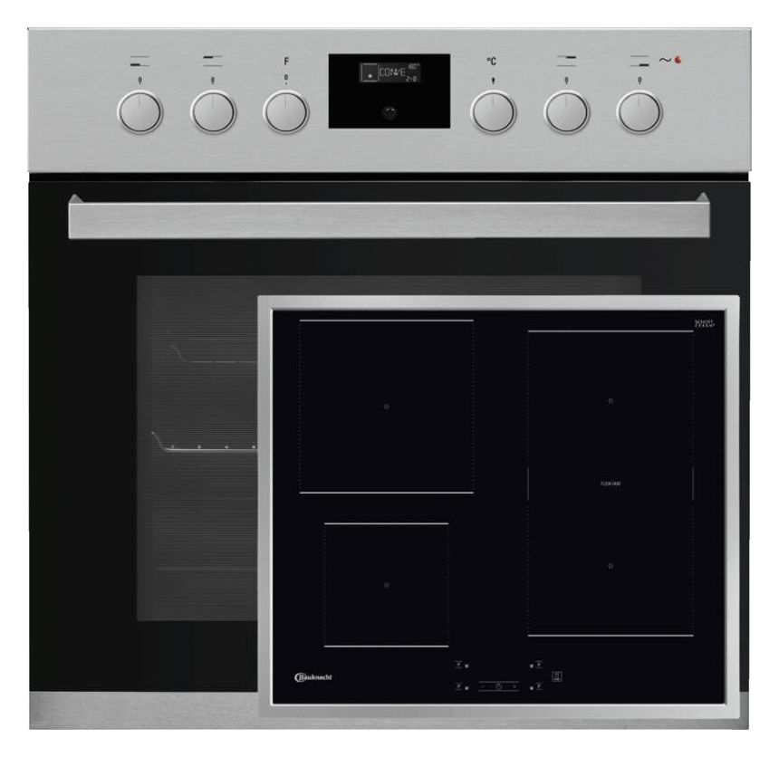 HEKO F300 (HIS3 EI8V2IN + BU 1760CFT) Herdset mit 60 cm Induktions Kochfeld 