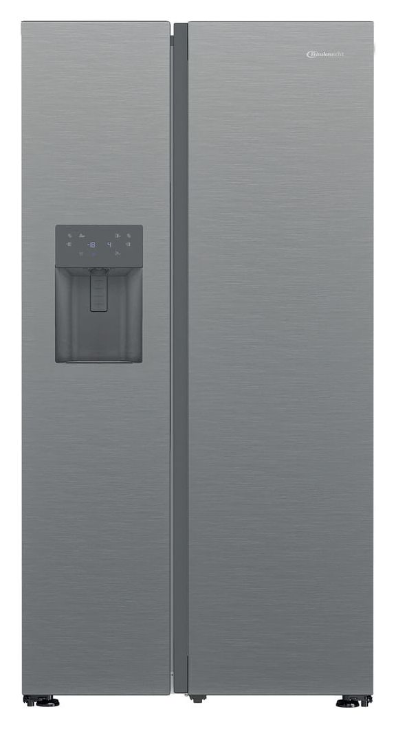 SBSIWD90 Pearl Side-by-Side Kühl-/ Gefrierkombination 375 l / 203 l 269 kWh NoFrost 1790 mm x 910 mm  (Gebürsteter Stahl) 