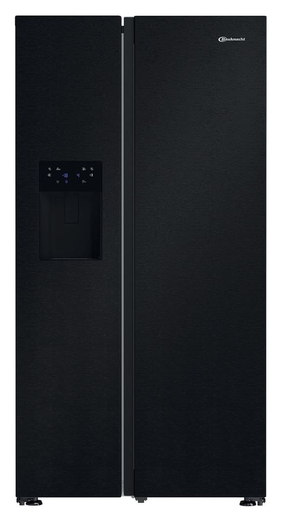 SBSIWE90 Side-by-Side Kühl-/ Gefrierkombination 375 l / 203 l 328 kWh NoFrost 1790 mm x 910 mm  (Schwarz) 