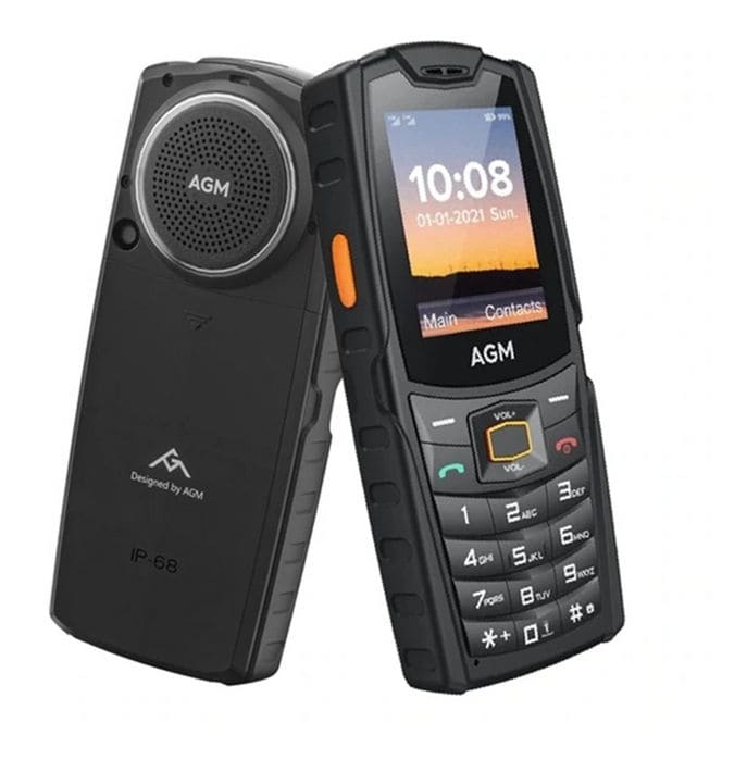 M6 4G Smartphone 6,1 cm (2.4 Zoll 0,3 MP Dual Sim (Schwarz) 
