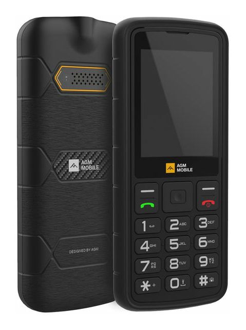 M9 4G Smartphone 6,1 cm (2.4 Zoll Dual Sim (Schwarz) 