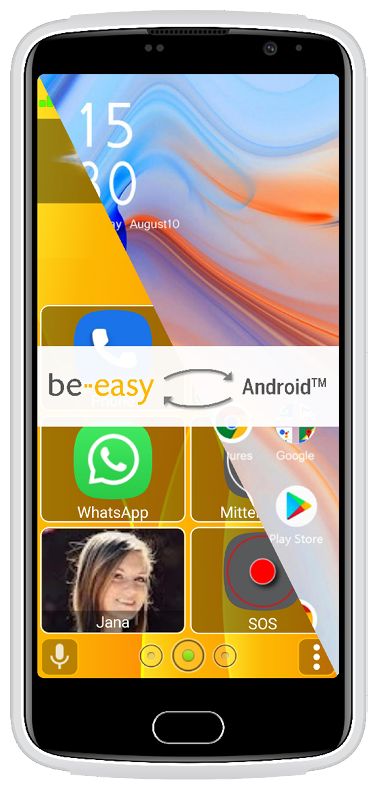 M7 Lite premium 4G Smartphone 14 cm (5.5 Zoll) 32 GB Android 13 MP Einzelne Kamera Kamera Single SIM (Weiß) 
