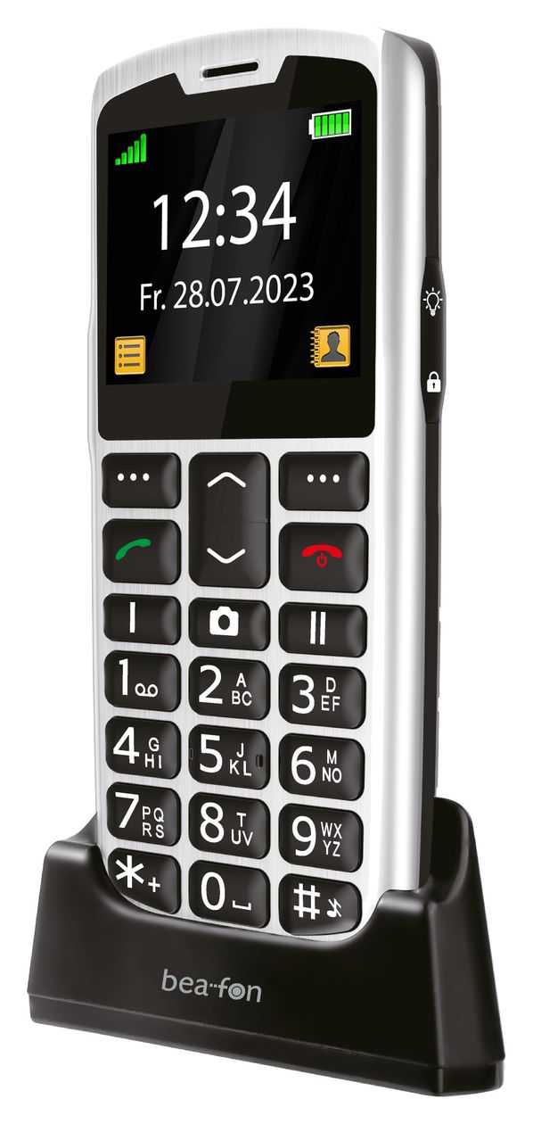 SL260 4G Smartphone 5,59 cm (2.2 Zoll) Single SIM  (Schwarz, Silber) 