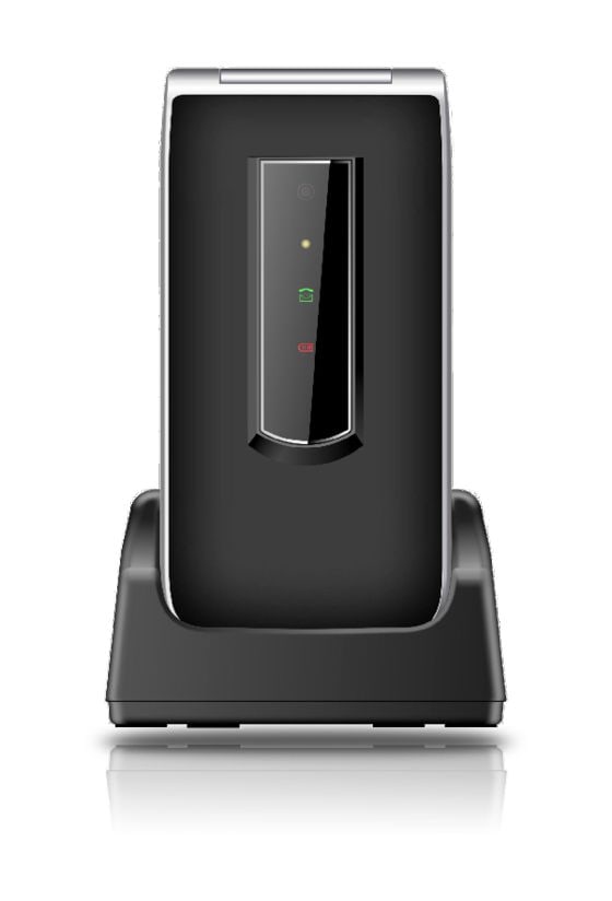 SL495 2G Smartphone 6,1 cm (2.4 Zoll Single SIM  (Schwarz, Silber) 