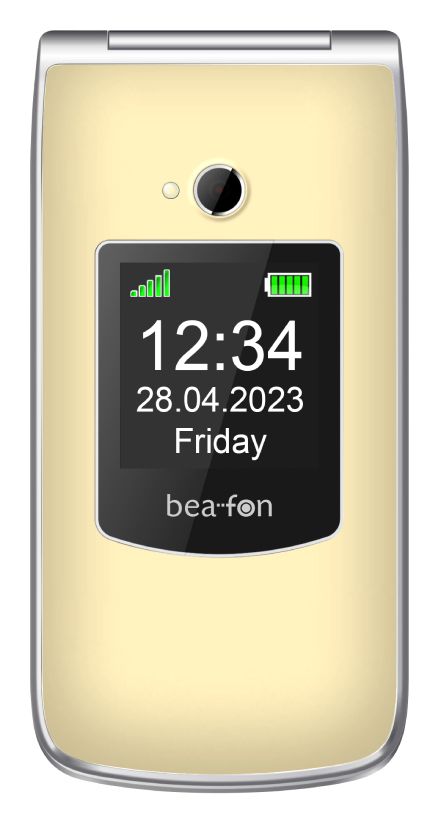 SL605 2G Smartphone 6,1 cm (2.4 Zoll Single SIM (Champagner) 