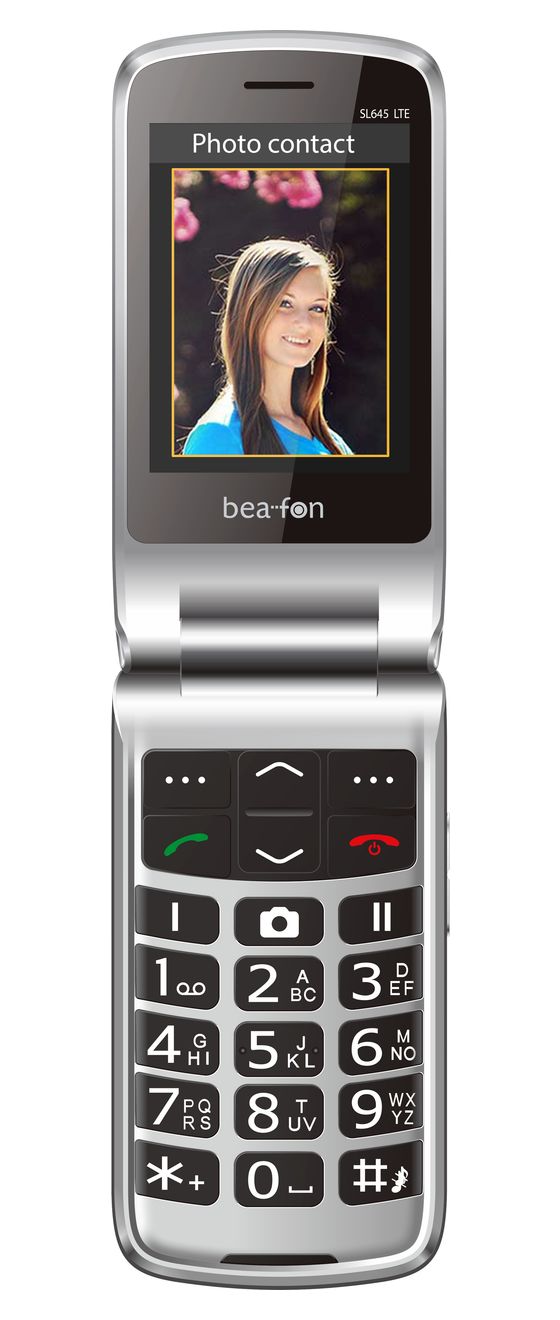 SL645 4G Smartphone 7,11 cm (2.8 Zoll) 1,3 MP Single SIM  (Schwarz, Silber) 