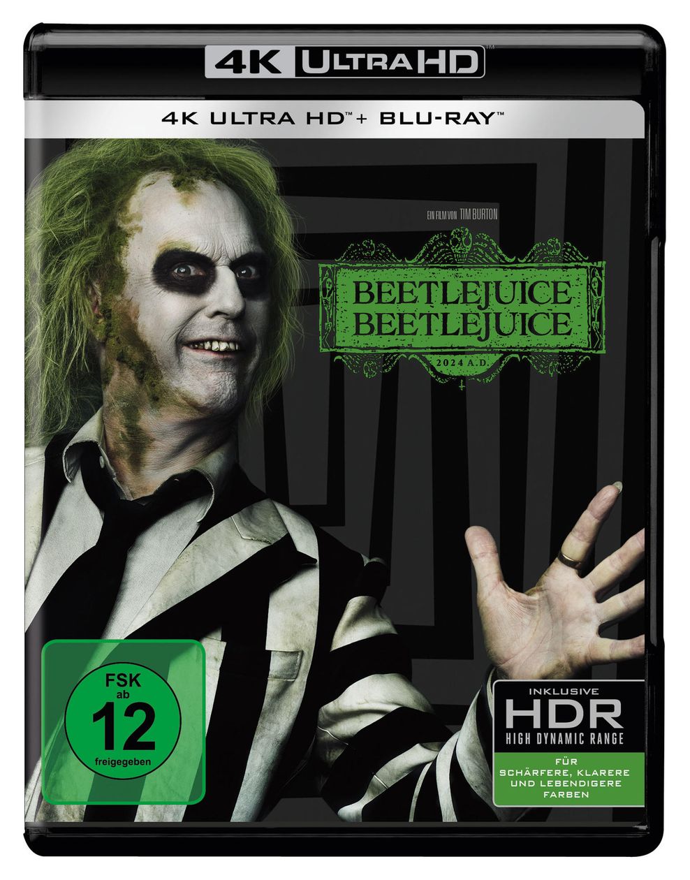 Beetlejuice Beetlejuice (4K Ultra HD BLU-RAY + BLU-RAY) 