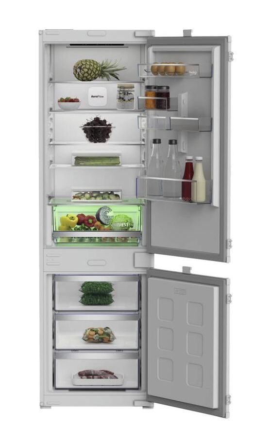 B5BCNA295HS 194 l / 76 l Einbau Kühl-/Gefrierkombination 186 kWh NoFrost 