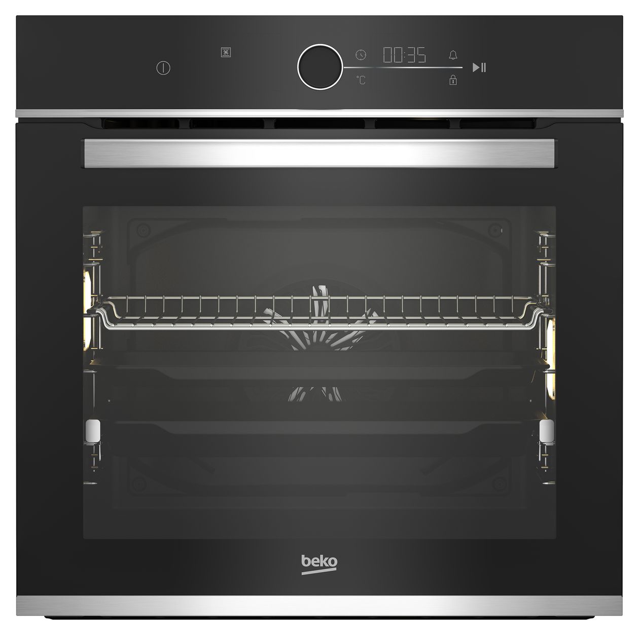 BBIM13400XS Einbaubackofen groß Dampfgaren AutoClean 