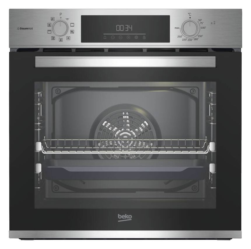 BBIS12301XE Einbaubackofen groß Dampfgaren AutoClean 