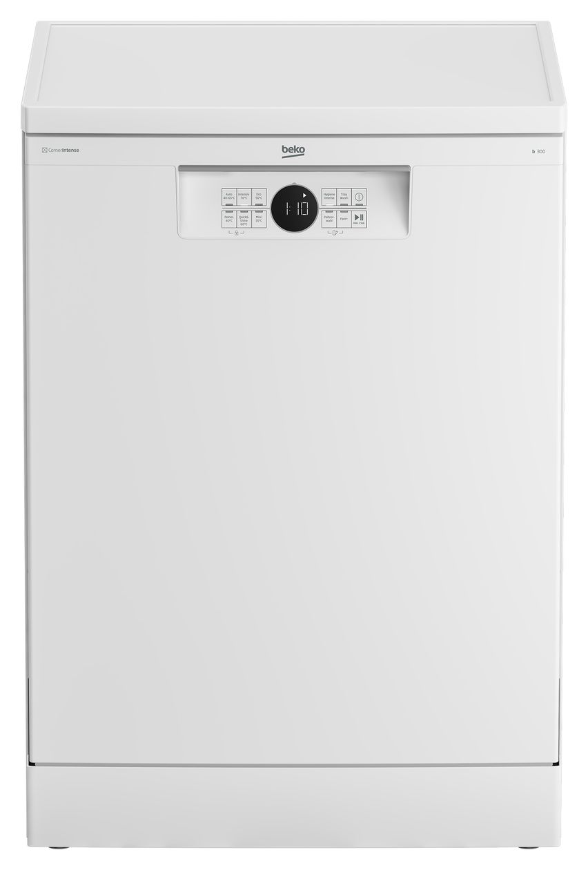 BDFN26431WC 60 cm Geschirrspüler freistehend Leise 14 Maßgedecke Restwärme 