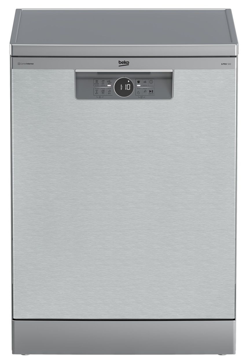 BDFN26441SC 60 cm Geschirrspüler freistehend Leise 14 Maßgedecke Restwärme 