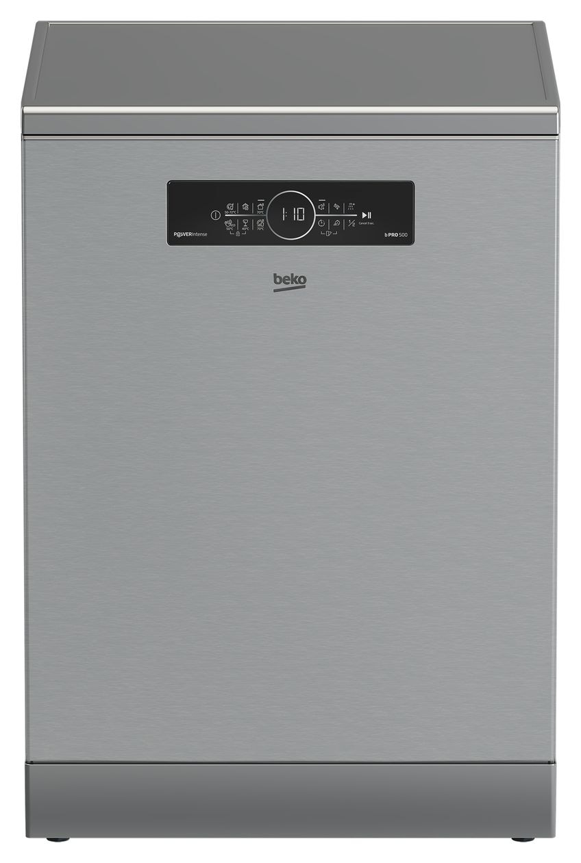 BDFN36550XP 60 cm Geschirrspüler freistehend Sehr leise 15 Maßgedecke Restwärme 