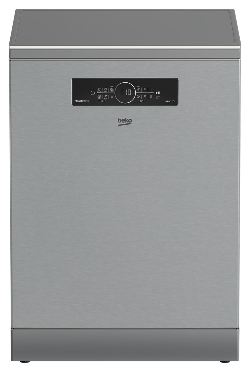 BDFN36561XP 60 cm Geschirrspüler freistehend Sehr leise 15 Maßgedecke Restwärme 