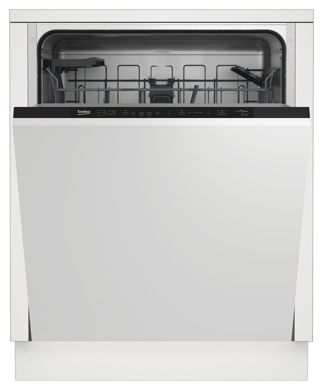 BDIN15420 60 cm Geschirrspüler vollintegriert (ohne Front) Leise 14 Maßgedecke Turbo-Trocknen 