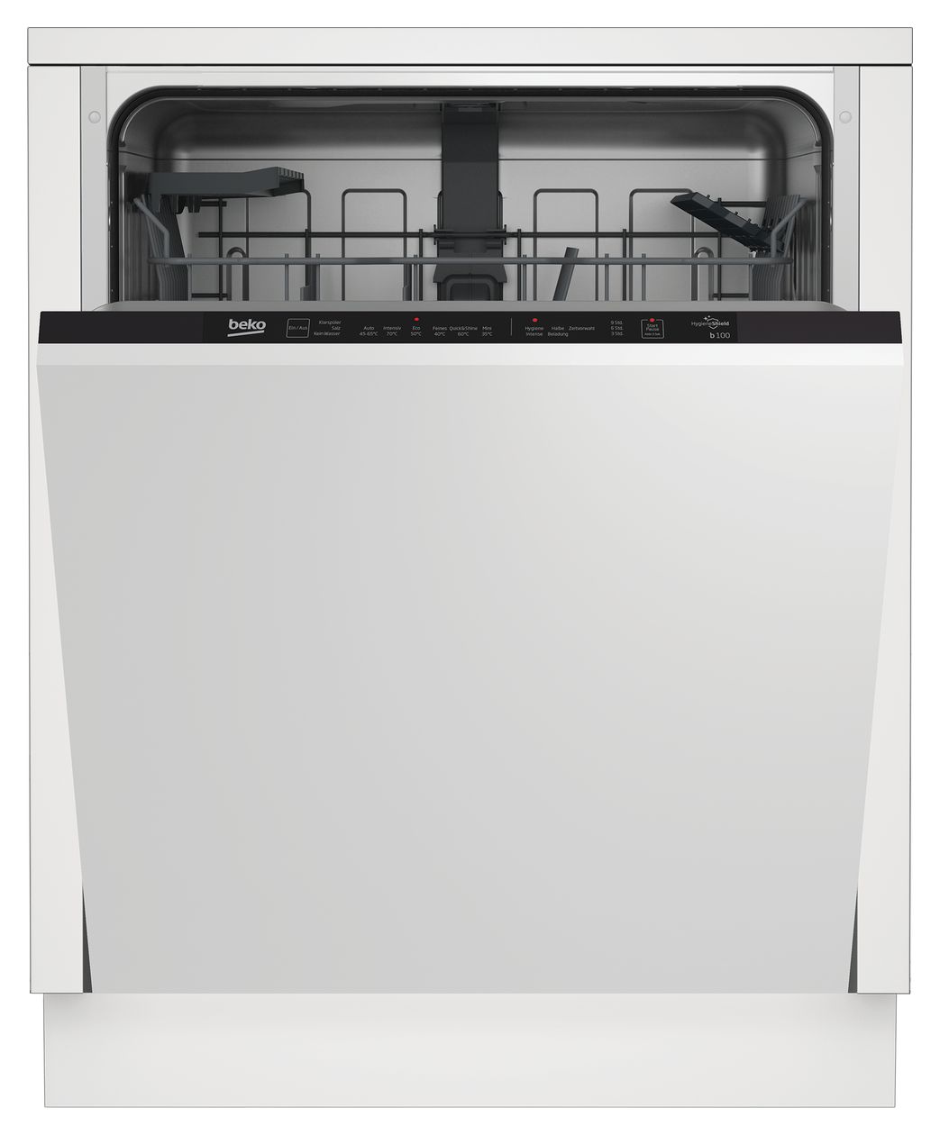 BDIN16420 60 cm Geschirrspüler vollintegriert (ohne Front) Leise 14 Maßgedecke Turbo-Trocknen 