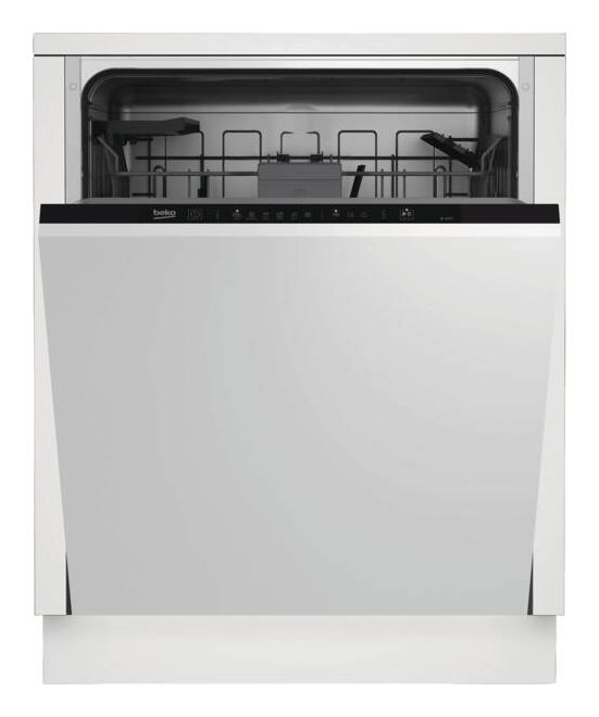BDIN16430 60 cm Geschirrspüler vollintegriert (ohne Front) Leise 14 Maßgedecke Restwärme 