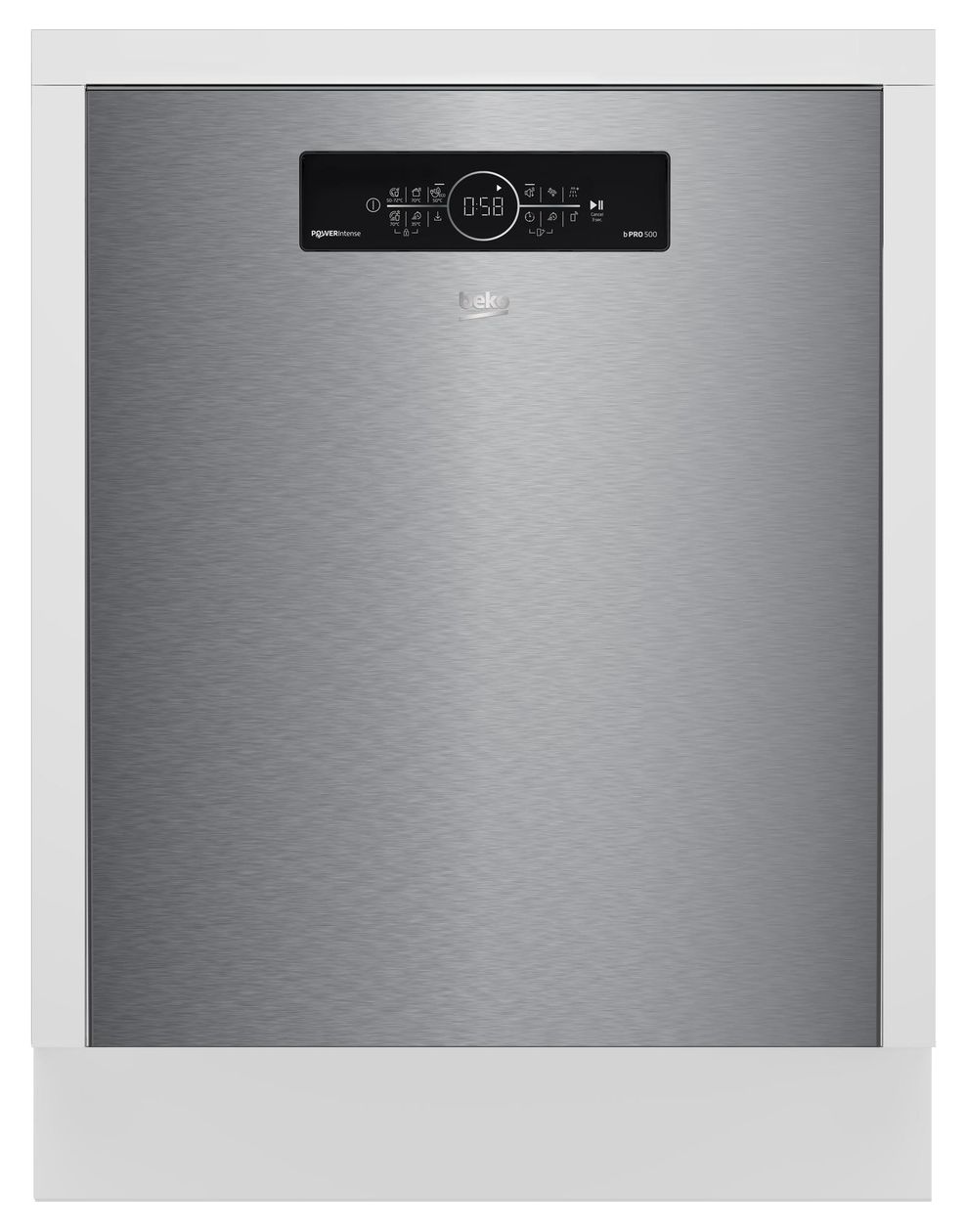BG840EXUBP 60 cm Geschirrspüler integriert (ohne Front) Sehr leise 15 Maßgedecke 