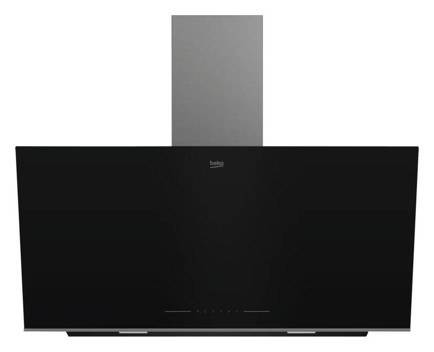 BHCA96641BBHPS Dunstabzugshaube/Esse Wand 90 cm (Schwarz) 