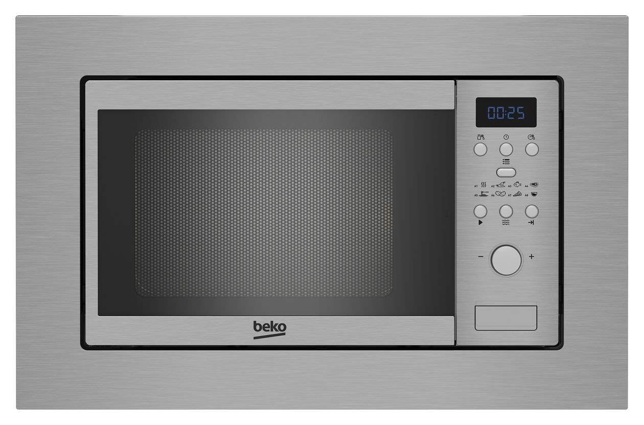 BMOB17131X Einbau-Mikrowelle 700 W Größe: klein 5 Stufen (Edelstahl) 
