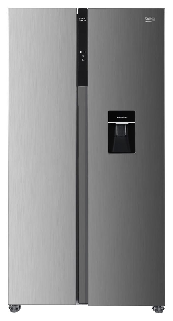 GNO5322WDXPN Side-by-Side Kühl-/ Gefrierkombination 344 l / 185 l 312 kWh NoFrost 1770 mm x 900 mm  (Edelstahl) 