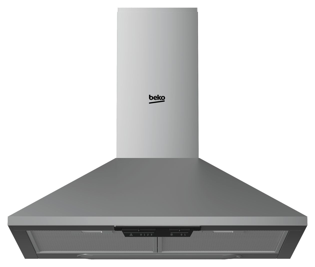 HCP61310IH Abluft/Umluft Dunstabzugshaube/Esse Wand 60 cm (Edelstahl) 