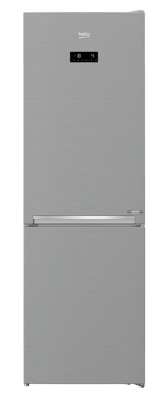 RCNA366E60XBN 215 l / 109 l Kühl-Gefrierkombi freistehend NoFrost 166 kWh Jahr  (Metallisch) 