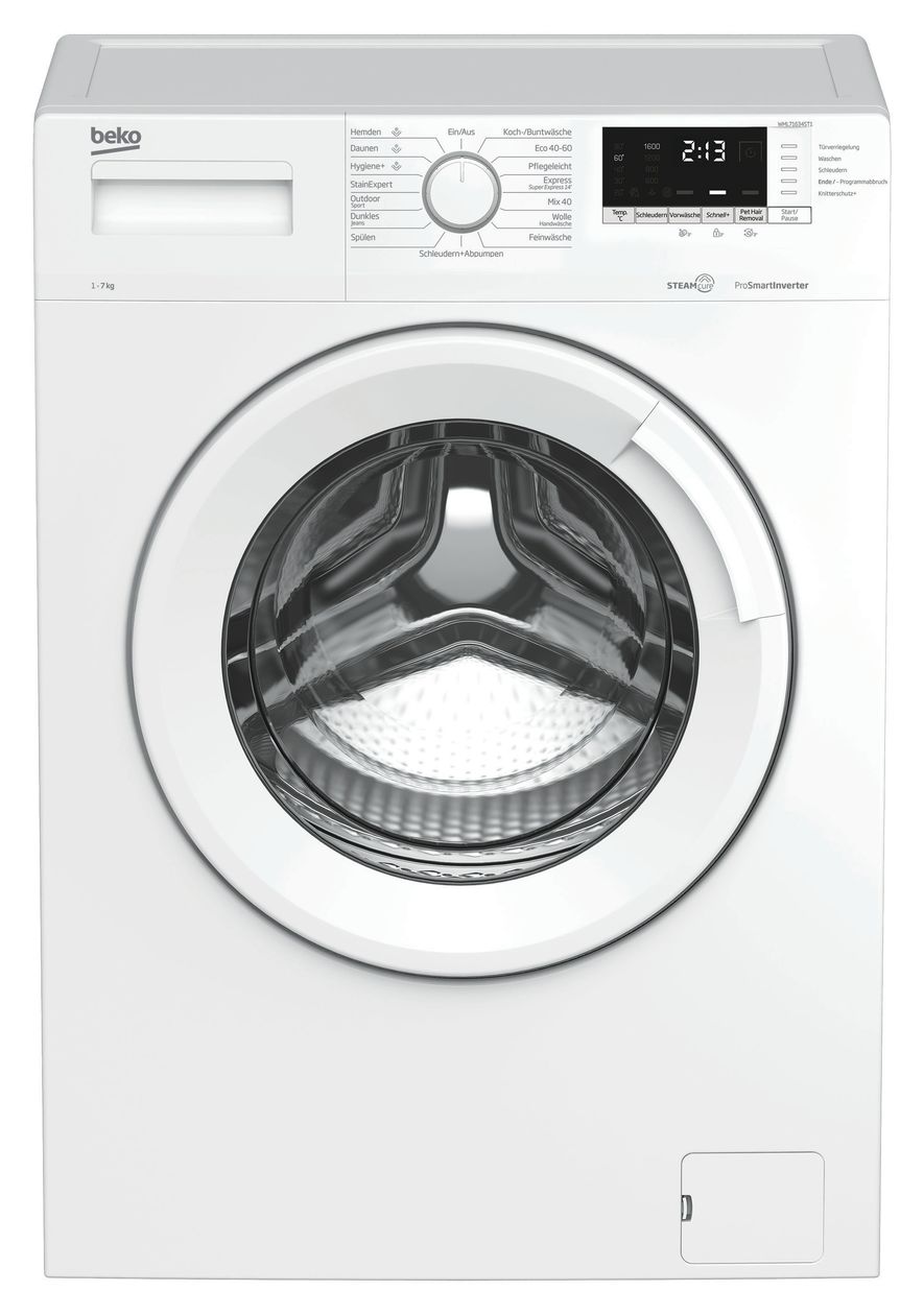 WML71634ST1 7 kg Frontlader Waschmaschine 1600 U/min AutoClean 