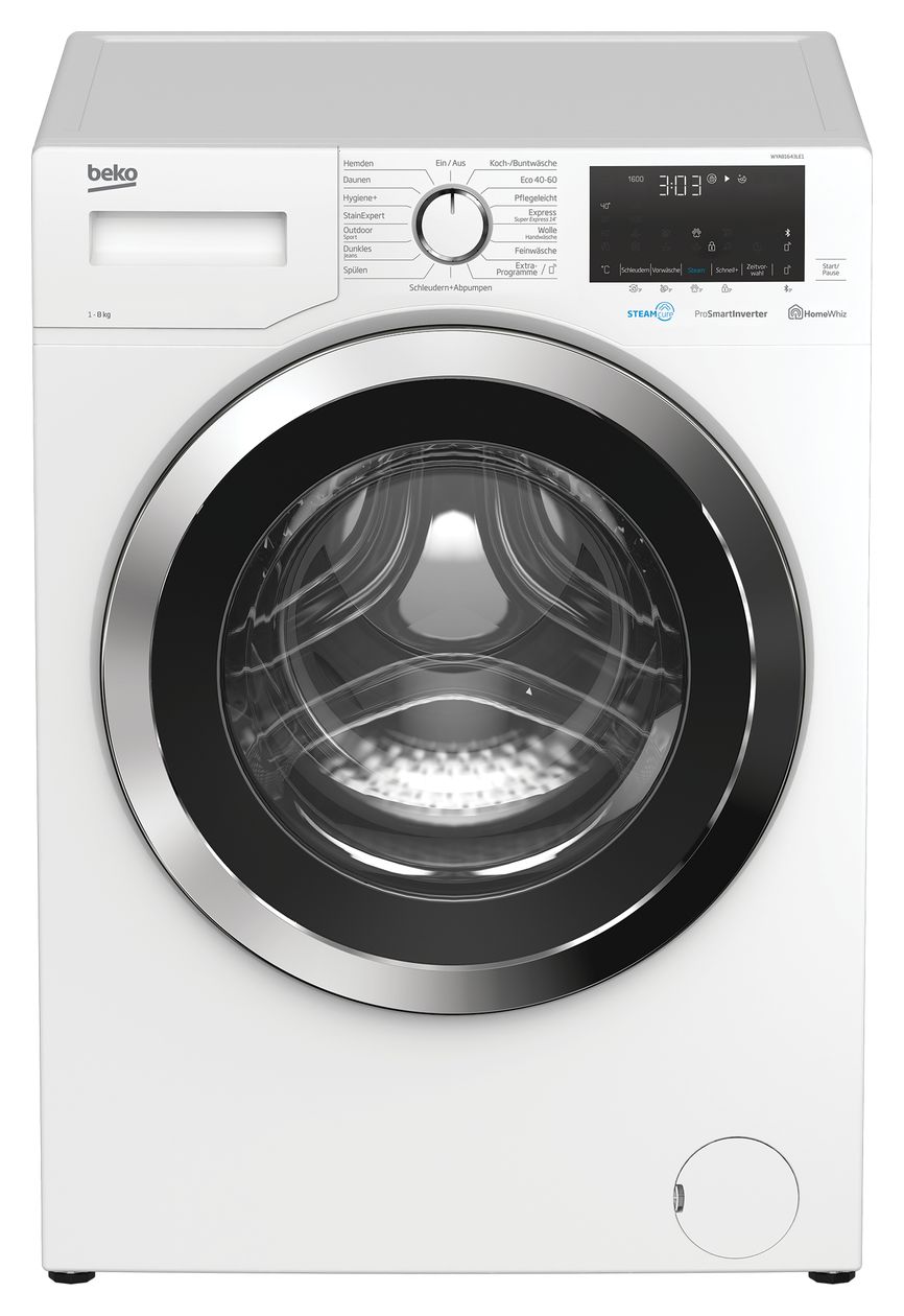 WYA81643LE1 8 kg Frontlader Waschmaschine 1600 U/min AutoClean 