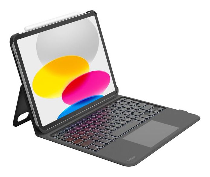 BBZ001de-V3 für Apple iPad 10.9" (10 Gen), iPad 11" A16 11 Gen bis 27,9 cm (11")  (Schwarz) 