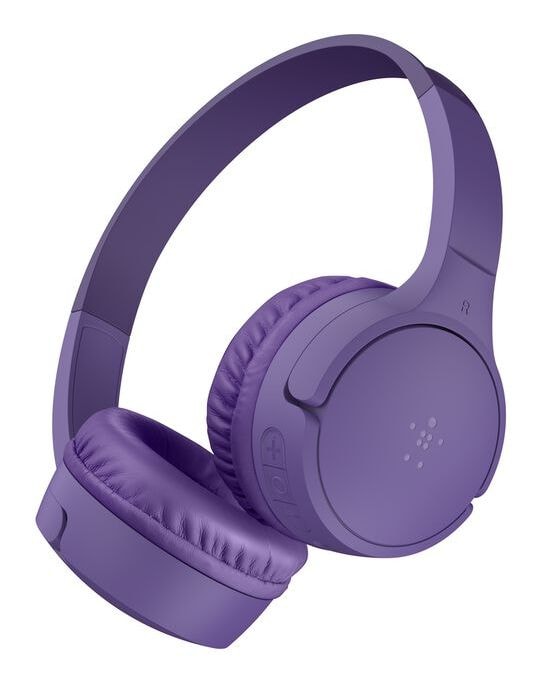 SoundForm Mini Bluetooth Kopfhörer kabelgebunden&kabellos 30 h Laufzeit  (Violett) 