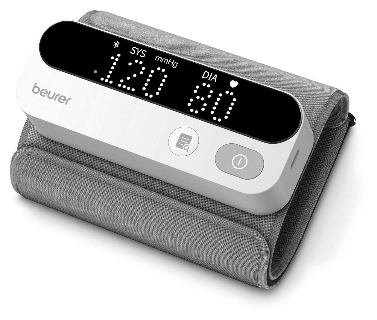 BM59 Oberarm-Blutdurckmessgerät mit farbiger LED-Skala 